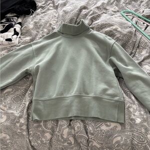 Zara Green Cowl Neck Sweater